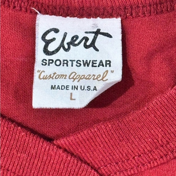 Vintage Mississippi State Bulldogs MSU 3/4 Sleeve Shirt Single Stitch Bully NCAA - Picture 8 of 9